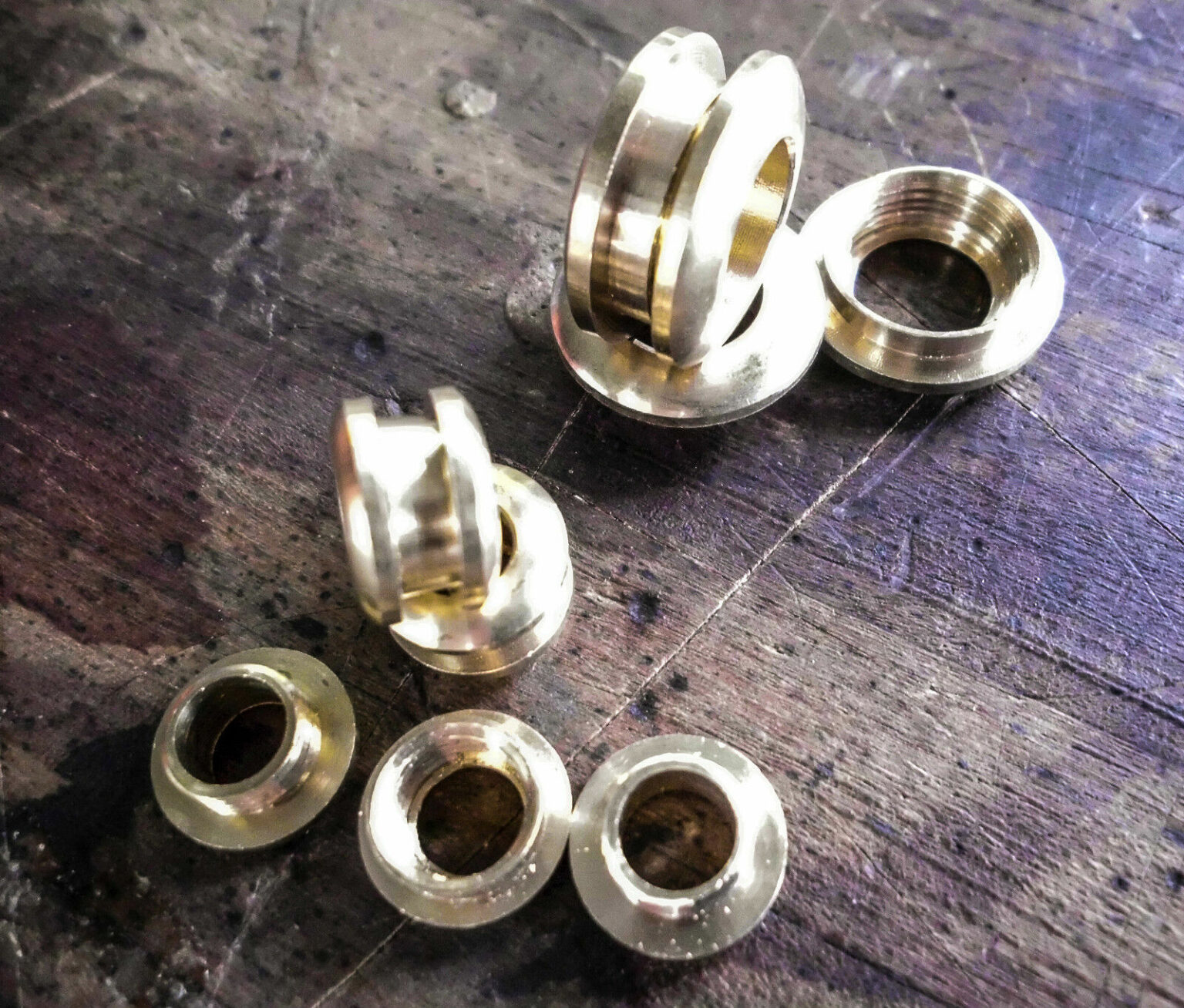 Eyelets Grommets Screwed Eyelets 3 sizes for professional look