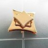 Catches Latches-Gold Invert Square TwistTurnLock 46x46mm for hand, shoulder bags - Image 2
