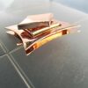 Catches Latches-Gold Invert Square TwistTurnLock 46x46mm for hand, shoulder bags - Image 4