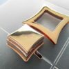 Catches Latches-Gold Invert Square TwistTurnLock 46x46mm for hand, shoulder bags - Image 6