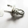 Superb High Fashion Silver Flip Lock 30mm x 15mm purses, bags - Image 6