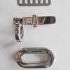 Superb High Fashion Silver Flip Lock 30mm x 15mm purses, bags - Image 8