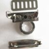 Superb High Fashion Silver Flip Lock 30mm x 15mm purses, bags - Image 9