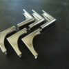 Metal Corners - Curved - 2 colours 28mm DIY decorative embellishments Qty 20 - Image 4