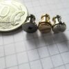 Chicago Screws Monkhead with Rhinestone Insert 5mmhead 3cols Easy to use Qty 10 - Image 6
