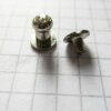 Chicago Screws Monkhead with Rhinestone Insert 5mmhead 3cols Easy to use Qty 10 - Image 7