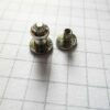 Chicago Screws Monkhead with Rhinestone Insert 5mmhead 3cols Easy to use Qty 10 - Image 8