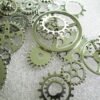Jewelry Findings Assorted Silver Steampunk Metal Geared Charms 8-35mm Mixed Pkt - Image 2