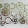Jewelry Findings Assorted Silver Steampunk Metal Geared Charms 8-35mm Mixed Pkt - Image 12