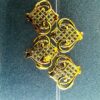 Jewelry Findings Gold Filigree Square Flower Wrap Metal Connectors, 46mmx46mm - Image 10