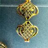 Jewelry Findings Gold Filigree Square Flower Wrap Metal Connectors, 46mmx46mm - Image 12