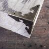 Box Cases  Metal Corners Simulated Arrow Head Shaped Edges Antique Brass 29x29mm - Image 4