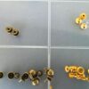 Dimensional Rivets Mushroom 10mm diameter single cap post 6mm, 3 colours, Qty 20 - Image 10