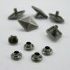 Punk Rivets Diamond Antique silver 15 x 10mm suit bags, belts, hats, collars - Image 6