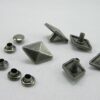 Punk Rivets Diamond Antique silver 15 x 10mm suit bags, belts, hats, collars - Image 8
