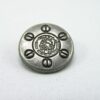 Punk Rivets Faux Screw Medalion Antique silver 17mm suit bags, hats, clothing - Image 3