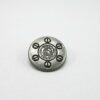 Punk Rivets Faux Screw Medalion Antique silver 17mm suit bags, hats, clothing - Image 4