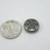Punk Rivets Faux Screw Medalion Antique silver 17mm suit bags, hats, clothing - Image 6