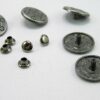 Punk Rivets Faux Screw Medalion Antique silver 17mm suit bags, hats, clothing - Image 7