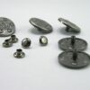 Punk Rivets Faux Screw Medalion Antique silver 17mm suit bags, hats, clothing - Image 8