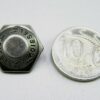 Punk Rivets Diesel Hexagon Antique silver 18mm suit bags, belts hats collars - Image 7