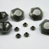 Punk Rivets Diesel Hexagon Antique silver 18mm suit bags, belts hats collars - Image 9