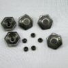 Punk Rivets Diesel Hexagon Antique silver 18mm suit bags, belts hats collars - Image 10