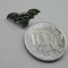 Punk Rivets Winged Skull Antique silver 20x10mm suit bags, belts, hats, collars - Image 3