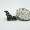 Punk Rivets Winged Skull Antique silver 20x10mm suit bags, belts, hats, collars - Image 7
