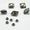Punk Rivets Square Dome Antique silver 14 x 14mm suit bags, belts, hats collars - Image 8