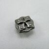 Punk Rivets Faux Nail Spearhead Cross Antique silver 15x13mm suit bags, belts, - Image 4