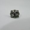 Punk Rivets Faux Nail Spearhead Cross Antique silver 15x13mm suit bags, belts, - Image 8