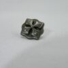 Punk Rivets Faux Nail Spearhead Cross Antique silver 15x13mm suit bags, belts, - Image 10