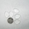Jewellery Findings OvalFlatBack Glass Dome Cabochons 25x18mm suit pendants, more - Image 3