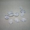Jewellery Findings OvalFlatBack Glass Dome Cabochons 25x18mm suit pendants, more - Image 10