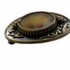 Blank Oval belt buckle Design your own Buckle 82x62mm fits 40mm belt - Image 4