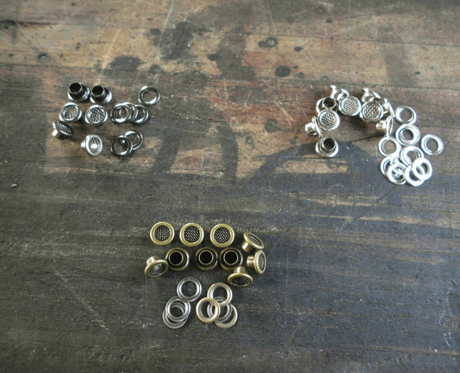 EyeletsMESHwwasher 8mm wide 4.5mm high for look or air flow 3