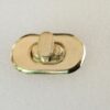 Catches Latches Purse Twist Lock Gold 37x21mm-smart snappy twistlock purses,bags - Image 2