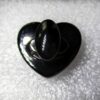 Catches Latches Heart Twist Turn Lock Black 30x26mm for clutch wallets - Image 5
