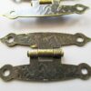Boxes Cases H-shaped Handmade hinge 64x34mm with screws for leather, wood boxes - Image 3