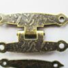 Boxes Cases H-shaped Handmade hinge 64x34mm with screws for leather, wood boxes - Image 4
