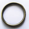 Solid Metal O Ring Bronze unwelded 50mmID
