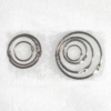 Metal Hinged Binder Ring Clips Silver 15mmID-50mmID Pk 6 - Image 2