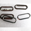 Large silver Oval eyelet grommets 25mmID or 40mmID pkt 10 - Image 7