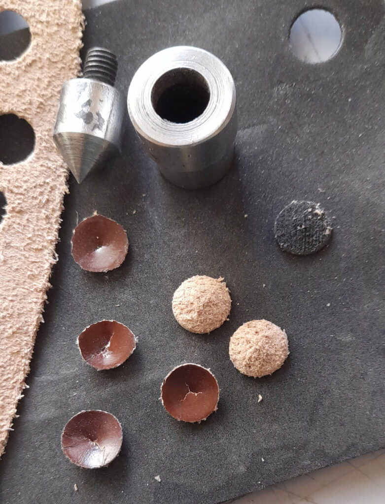 Hole Punch Die Set for Hand Press Machines Jaszitup leather accents