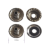 Press studs silver double capped 12.5mm pkt 20 - Image 3