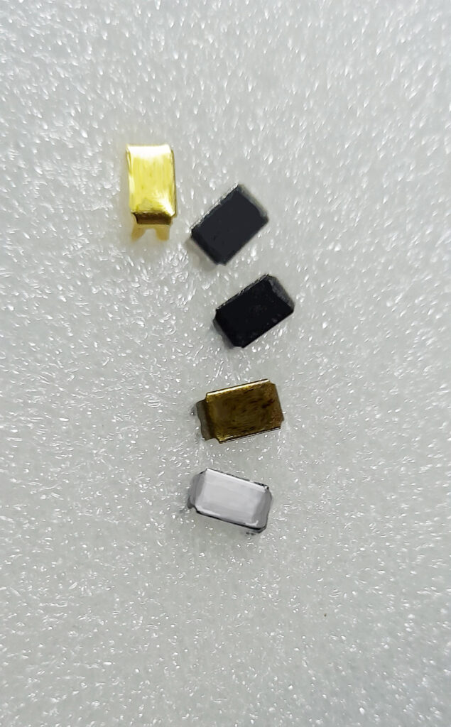 Metal Zipper end stoppers #5 choose from 4 colours pkt 10 - Image 5