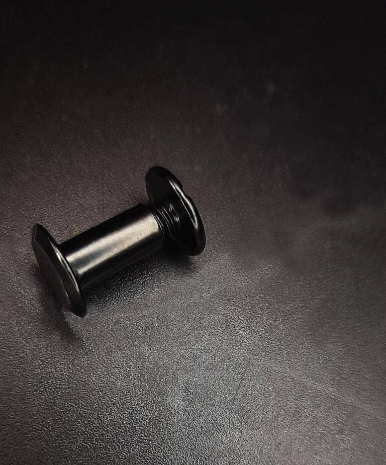 Chicago Screws Book Binding screw Black M5x10 Flat Head 6mm to 20mm