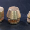 Solid Brass Screwed Bag Feet 12x9mm, 10x6mm, 11x6mm Pkt 4 - Image 2