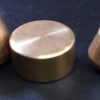 Solid Brass Screwed Bag Feet 12x9mm, 10x6mm, 11x6mm Pkt 4 - Image 3